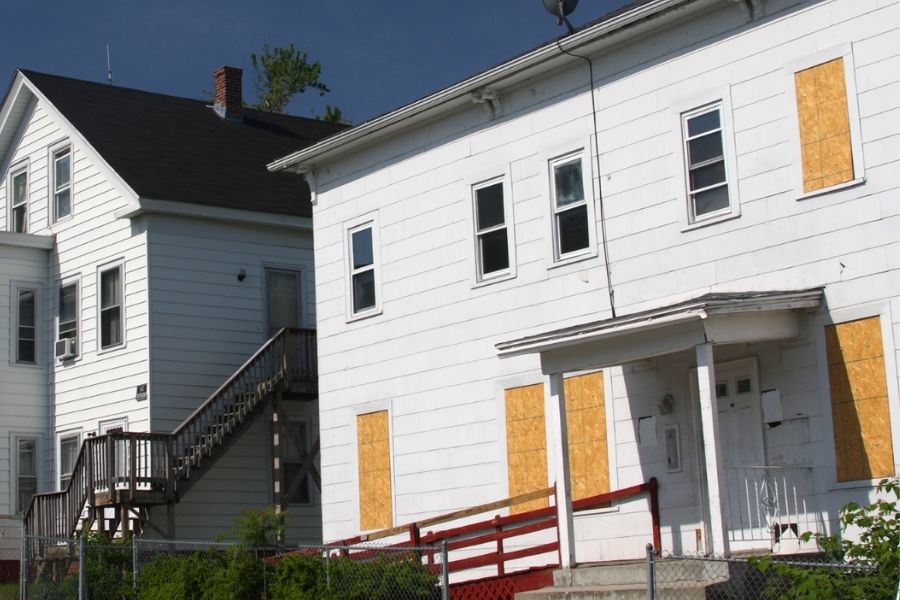Fire damage assessment and board-up services